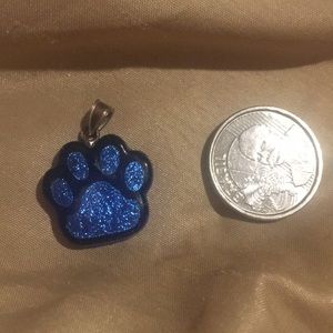 Cute paw print charm